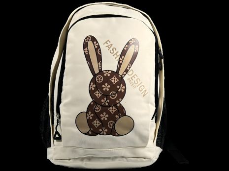 Шкільний рюкзак для дівчаток двоотдільний, 27 л, білий