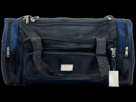 Дорожная сумка Wallaby с шестью отделениями, черная с синим