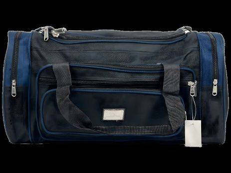 Wallaby дорожня сумка на шість відділеннь 1041-1 чорна з синім