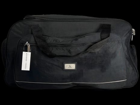 Черная дорожная сумка на четыре отделения, 83 л