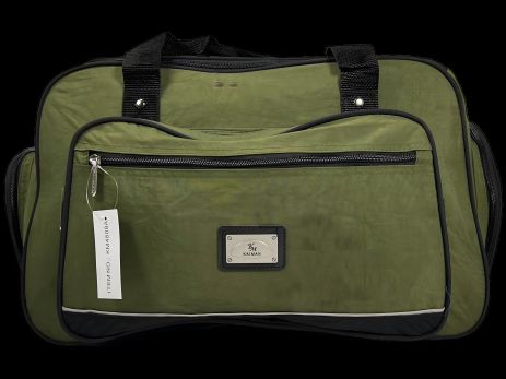 Чотирьохсекційна дорожня сумка, 41 л, зелена