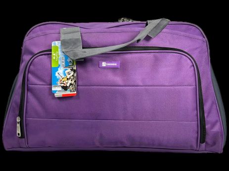 Фіолетова дорожня сумка TONGSHENG на три відділення TS 633-3