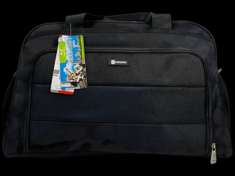 Дорожная сумка TONGSHENG на три выделения TS 633-2 черная Дорожная сумка TONGSHENG на три выделения TS 633-2 черная