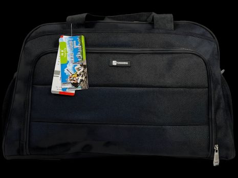 Дорожная сумка TONGSHENG на три выделения TS 633-2 черная