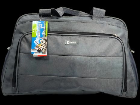 Дорожная сумка TONGSHENG, модель TS 633-5, на три отделения, серая Дорожная сумка TONGSHENG, модель TS 633-5, на три отделения, серая