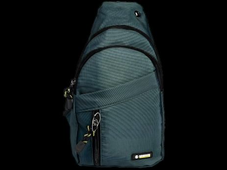 Сумка-слинг с 4 отделениями и выходом для наушников