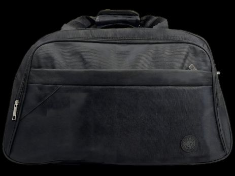 Черная дорожная сумка на два отделения, 40 л