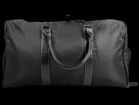 Сумка дорожня, на одне відділення, 32 л, чорна