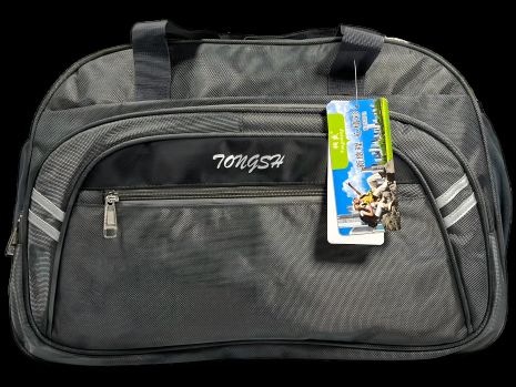 Серая дорожная сумка TONGSHENG на три отделения TS 889-4