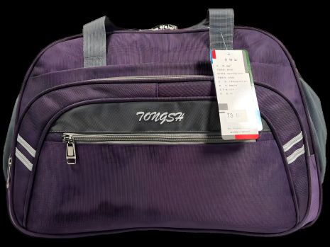 Фиолетовая дорожная сумка TONGSHENG на три отделения TS 889-3 Фиолетовая дорожная сумка TONGSHENG на три отделения TS 889-3
