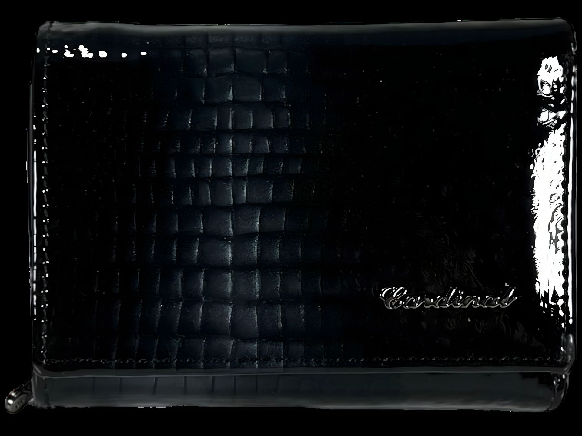 Гаманець жіночий шкіряний, чорний, з застібкою на блискавці Гаманець жіночий шкіряний, чорний, з застібкою на блискавці