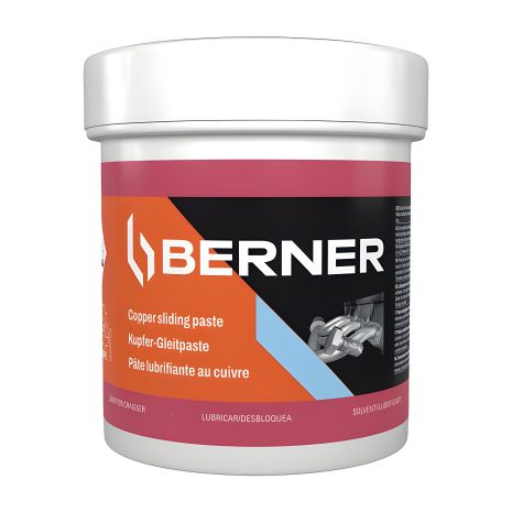 Медная высокотемпературная смазка, пластиковая банка 500 г, Berner