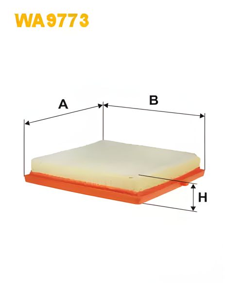 Повітряний фільтр для OPEL ADAM, WIXFILTRON