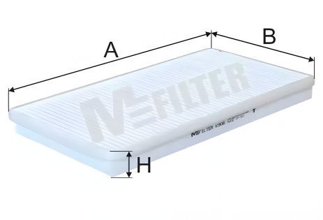 Фільтр салону для ALPINA B8, BMW 3 серії, M-FILTER модель K906 Фільтр салону для ALPINA B8, BMW 3 серії, M-FILTER модель K906