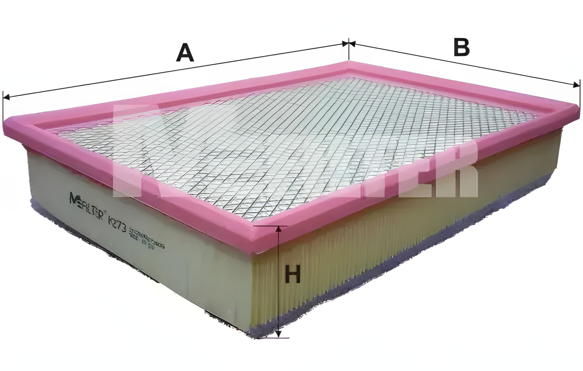 Воздушный фильтр для SEAT ALHAMBRA, FORD GALAXY, M-FILTER (K273) Воздушный фильтр для SEAT ALHAMBRA, FORD GALAXY, M-FILTER (K273)