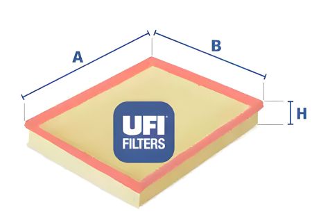 Фильтр воздушный LTI TX, OPEL ASTRA, UFI (3010700)