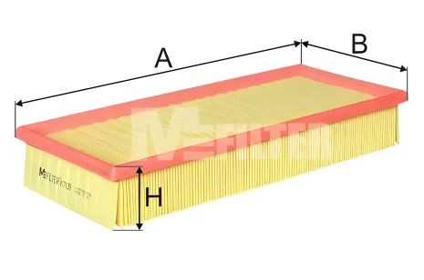 Воздушный фильтр MERCEDES-BENZ S-CLASS, M-FILTER (K709)