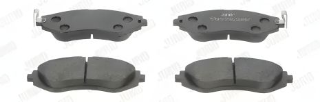 Комплект дискових гальмівних колодок CHEVROLET ZAFIRA, SAAB 9-3, JURID (572407J)