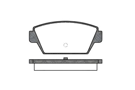 Тормозные колодки MITSUBISHI GALANT, дисковые REMSA (021500) Тормозные колодки MITSUBISHI GALANT, дисковые REMSA (021500)