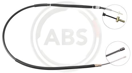 Трос ручного тормоза для VOLVO 440, A.B.S. (K11626) Трос ручного тормоза для VOLVO 440, A.B.S. (K11626)