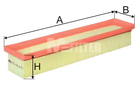Воздушный фильтр для DACIA SANDERO, RENAULT THALIA от M-FILTER (K768)