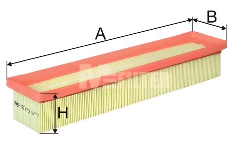 Повітряний фільтр для DACIA SANDERO, RENAULT THALIA, від M-FILTER (K768)
