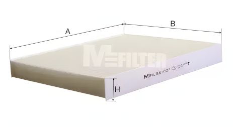 Фільтр салону для SEAT IBIZA, VW POLO, M-FILTER (K927)