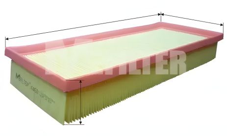 Повітряний фільтр LTI TX, Ford Mondeo, M-Filter (K460) Повітряний фільтр LTI TX, Ford Mondeo, M-Filter (K460)