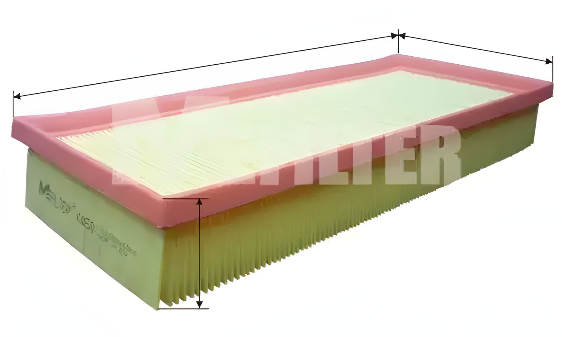 Повітряний фільтр LTI TX, Ford Mondeo, M-Filter (K460) Повітряний фільтр LTI TX, Ford Mondeo, M-Filter (K460)