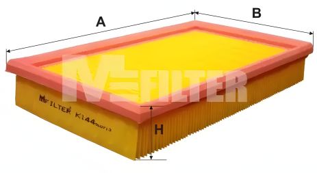 Повітряний фільтр OPEL CAVALIER, OPEL ASCONA, M-FILTER (K144) Повітряний фільтр OPEL CAVALIER, OPEL ASCONA, M-FILTER (K144)