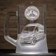 Пивной бокал с гравировкой автомобиля Mercedes Sprinter Мерседес Спринтер - подарок для автолюбителя