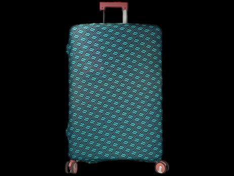 Защитный чехол для чемодана Aoleisi с фастексом 28-1 зеленый Защитный чехол для чемодана Aoleisi с фастексом 28-1 зеленый