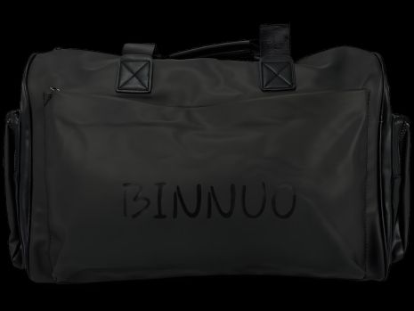 Дорожная сумка на три отделения, 22 л, черная