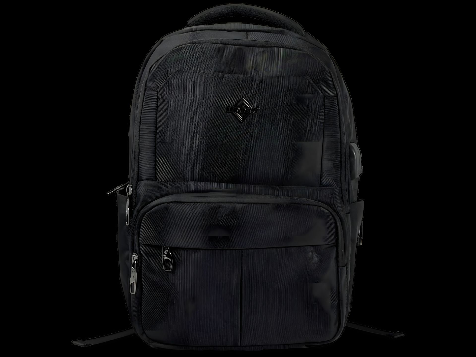 Чёрный городской рюкзак, объём 17 л Чёрный городской рюкзак, объём 17 л