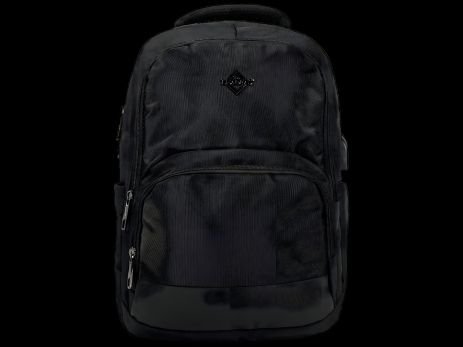 Рюкзак міський, 15 л, на три відділення, чорний колір Рюкзак міський, 15 л, на три відділення, чорний колір