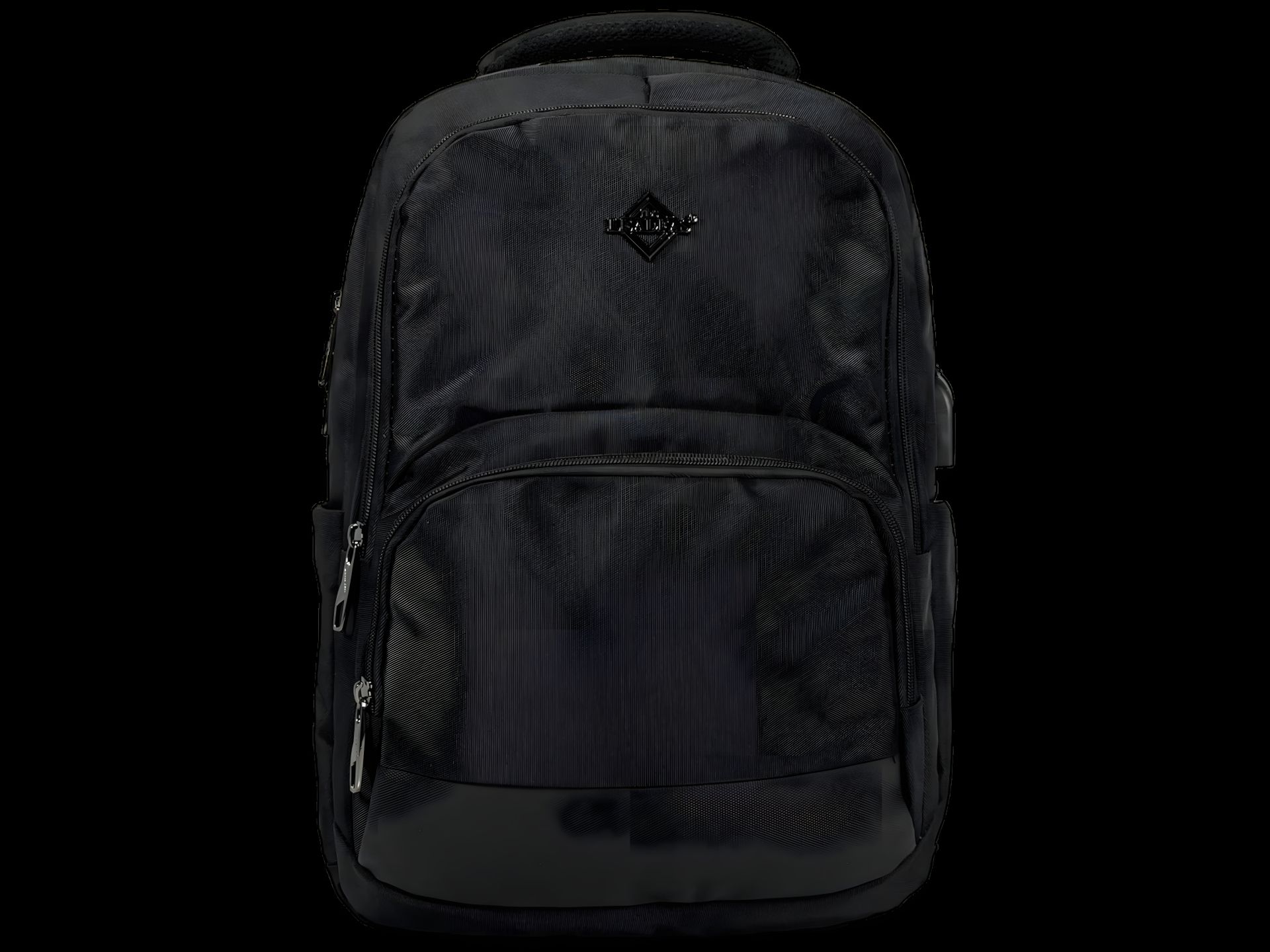 Рюкзак міський, 15 л, на три відділення, чорний колір Рюкзак міський, 15 л, на три відділення, чорний колір