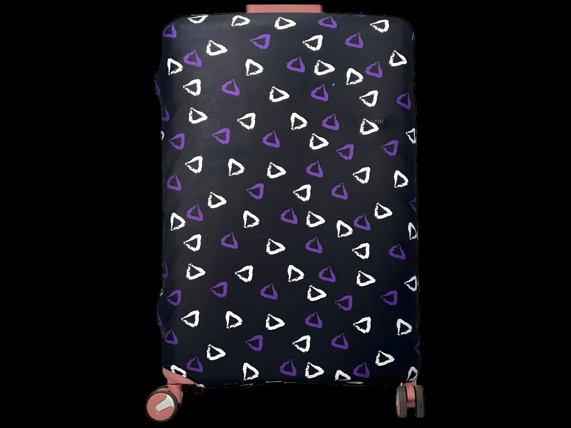 Чохол з фастексом для валізи Aoleisi 28-9 чорний для кращої фіксації Чохол з фастексом для валізи Aoleisi 28-9 чорний для кращої фіксації