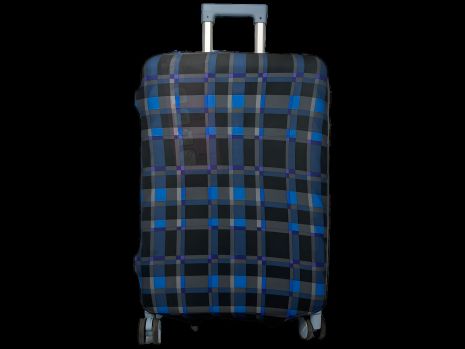 Чохол для валізи Aoleisi з фастексом для кращої фіксації, чорний, 24-2 Чохол для валізи Aoleisi з фастексом для кращої фіксації, чорний, 24-2