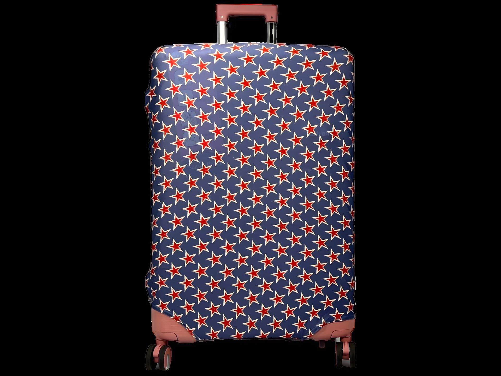 Чехол Aoleisi с фастексом для фиксации на чемодане 28-8 синий Чехол Aoleisi с фастексом для фиксации на чемодане 28-8 синий