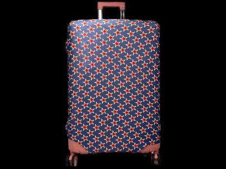 Чохол для валізи Aoleisi з фастексом для кращої фіксації на валізі розміру 28-8 синього кольору Чохол для валізи Aoleisi з фастексом для кращої фіксації на валізі розміру 28-8 синього кольору