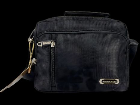 Текстильна сумка через плече на чотири відділення, 4 л, з ручками для переносу