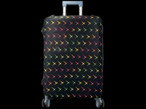 Фиксирующий чехол Aoleisi для чемодана 24-4, черный