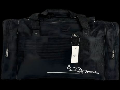 Дорожная сумка Wallaby, четыре отделения, черная модель 1021 Дорожная сумка Wallaby, четыре отделения, черная модель 1021