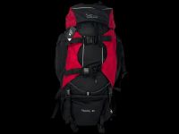 Анатомический туристический рюкзак на 80 л, черный с красным Анатомический туристический рюкзак на 80 л, черный с красным