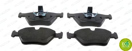 Комплект колодок для тормозов, дисковый тормоз BMW 5, FERODO (FDB1073)