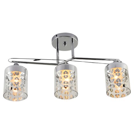Люстра стельова V XA1443/3 CR - сучасний дизайн