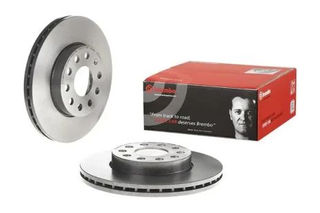 Диск тормозной SKODA OCTAVIA, SEAT LEON, BREMBO (09C54711)