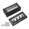 Распределительный блок с шиной Heavy Duty Bus Bar, 4 шпильки М8, для кабелей 48V DC, до 300A (черный)