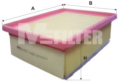 Повітряний фільтр PEUGEOT PARTNER, CITROËN BERLINGO, M-FILTER (K465) Повітряний фільтр PEUGEOT PARTNER, CITROËN BERLINGO, M-FILTER (K465)