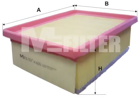 Повітряний фільтр PEUGEOT PARTNER, CITROËN BERLINGO, M-FILTER (K465) Повітряний фільтр PEUGEOT PARTNER, CITROËN BERLINGO, M-FILTER (K465)